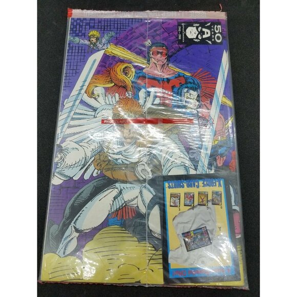 Marvel Comics X-Force #1 1st Issue Vintage Aug 1991 Factory Sealed Collector's - Picture 5 of 5